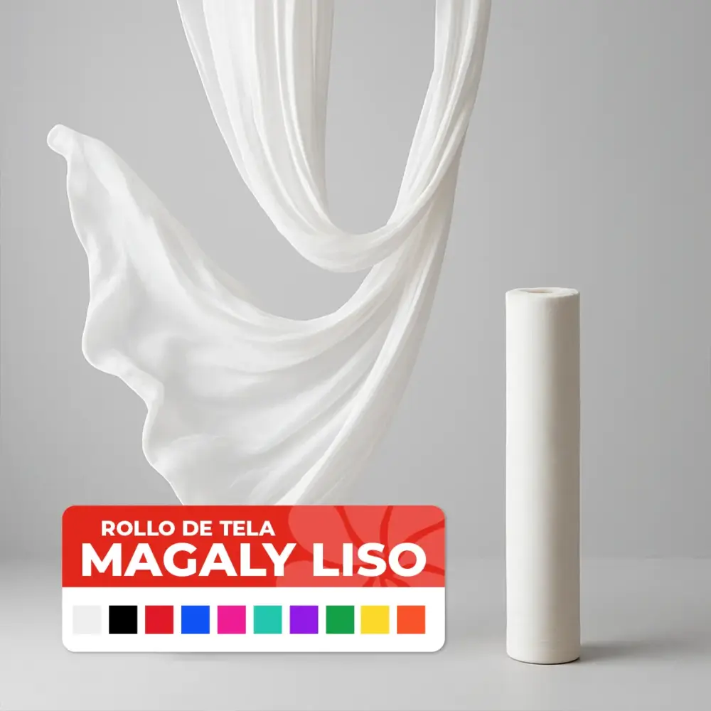 Tela Magaly Liso para Forros, Toldos y Manualidades, 150 cm de ancho, Calidad Profesional, Resistente y Versátil - Rollo desde 30 m Modatelas 2