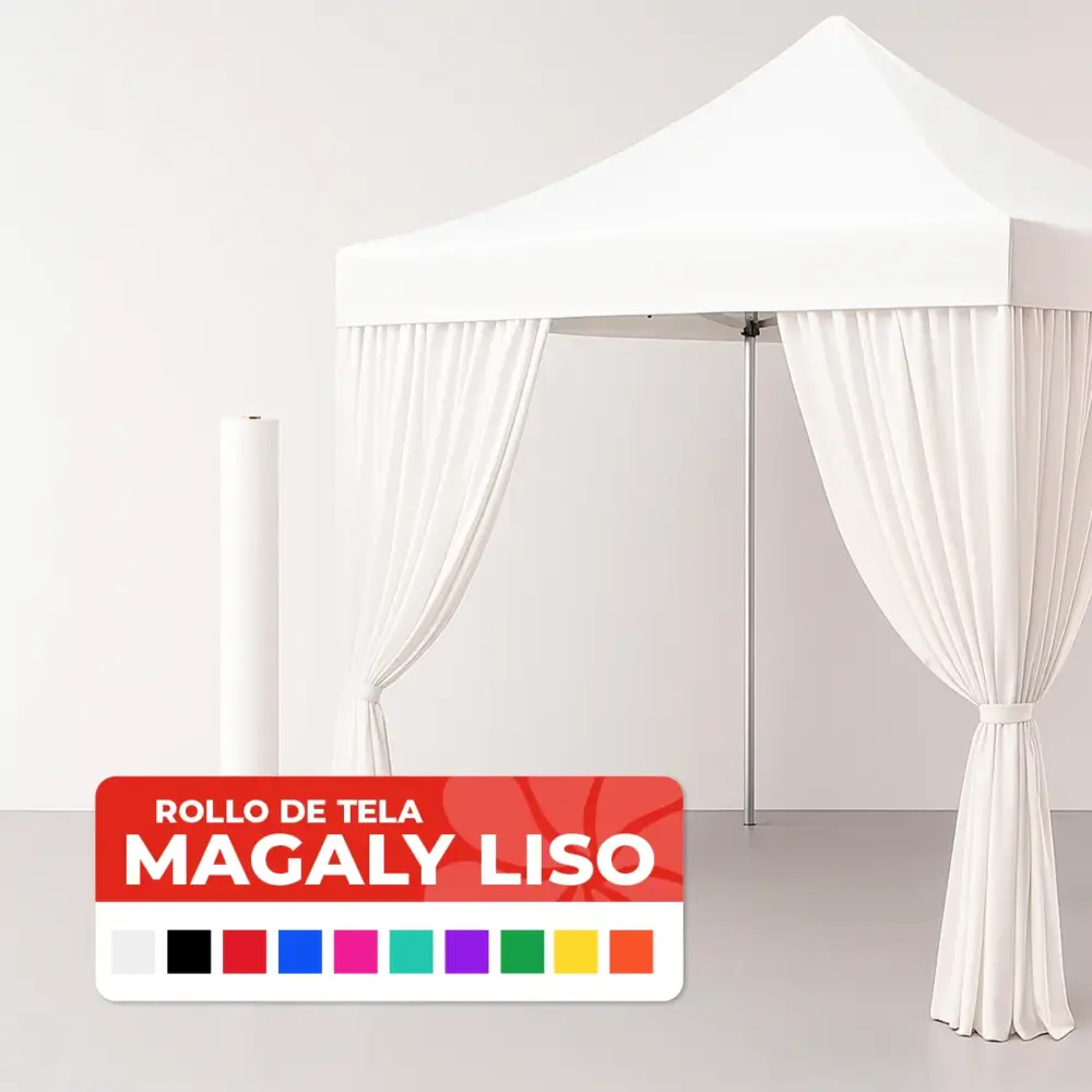 Tela Magaly Liso para Forros, Toldos y Manualidades, 150 cm de ancho, Calidad Profesional, Resistente y Versátil - Rollo desde 30 m Modatelas 4