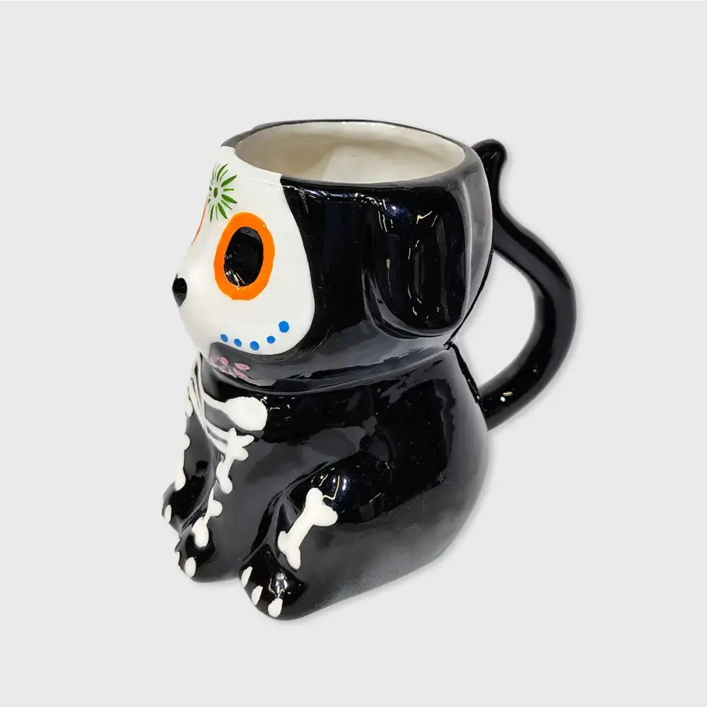 Taza de Cerámica Perrito Día de Muertos Modatelas 2