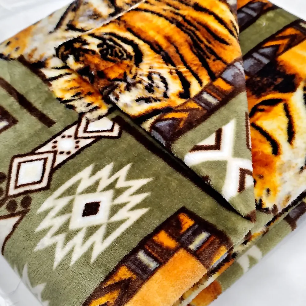 Tela Flannel Estampado Safari Tigre Modatelas tiendas 4