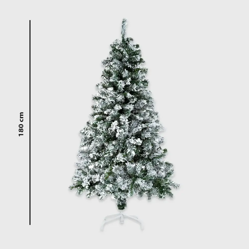 Árbol de Navidad Artificial Nevado Modatelas - 180 cm alto 3