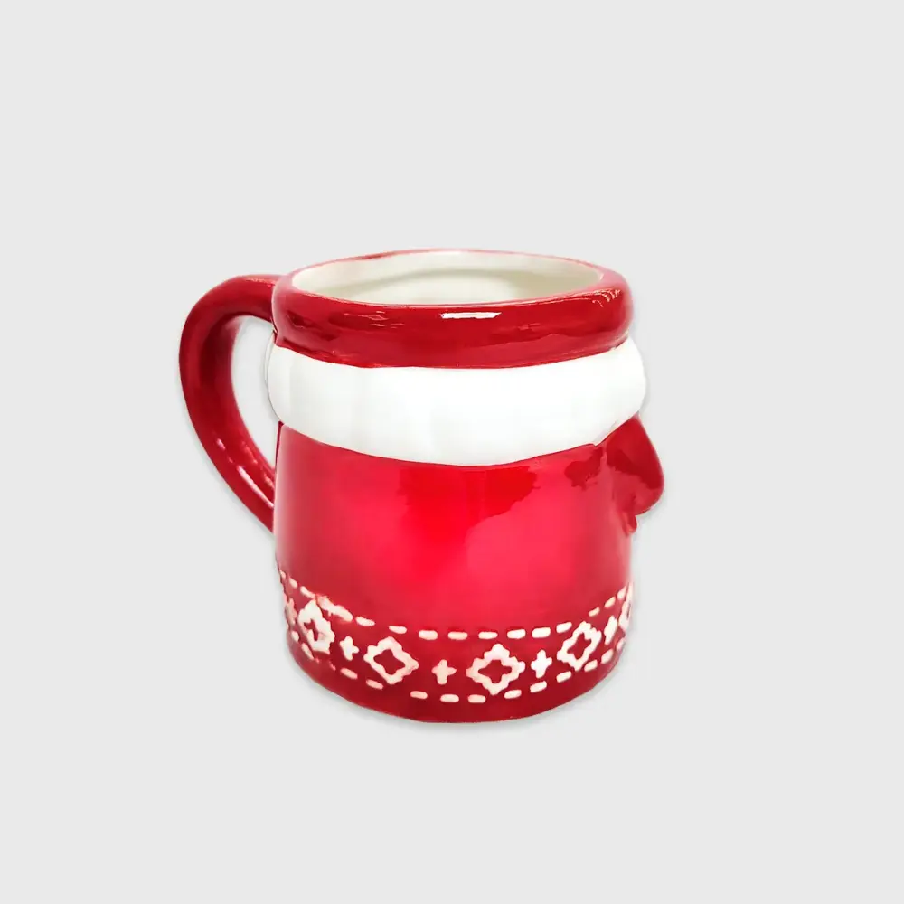 Taza Navideña de Cerámica Santa Claus 500 ml Modatelas 3