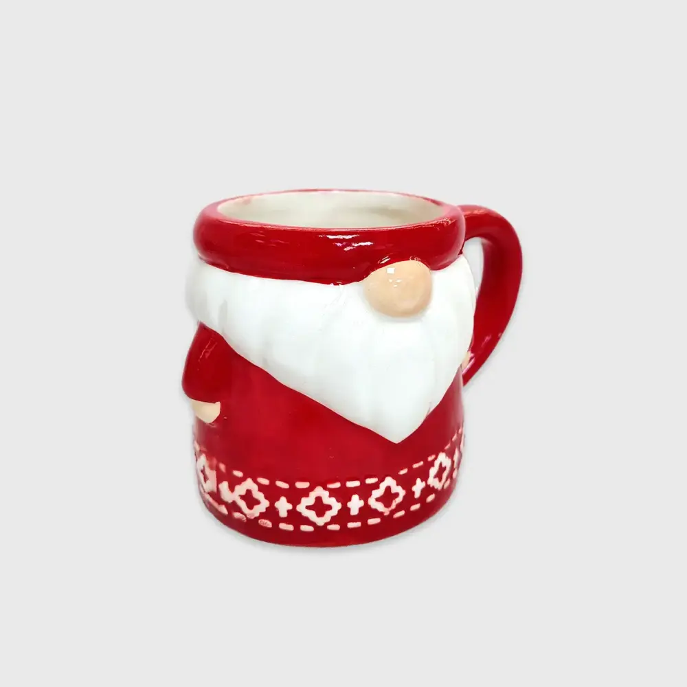 Taza Navideña de Cerámica Santa Claus 500 ml Modatelas 2