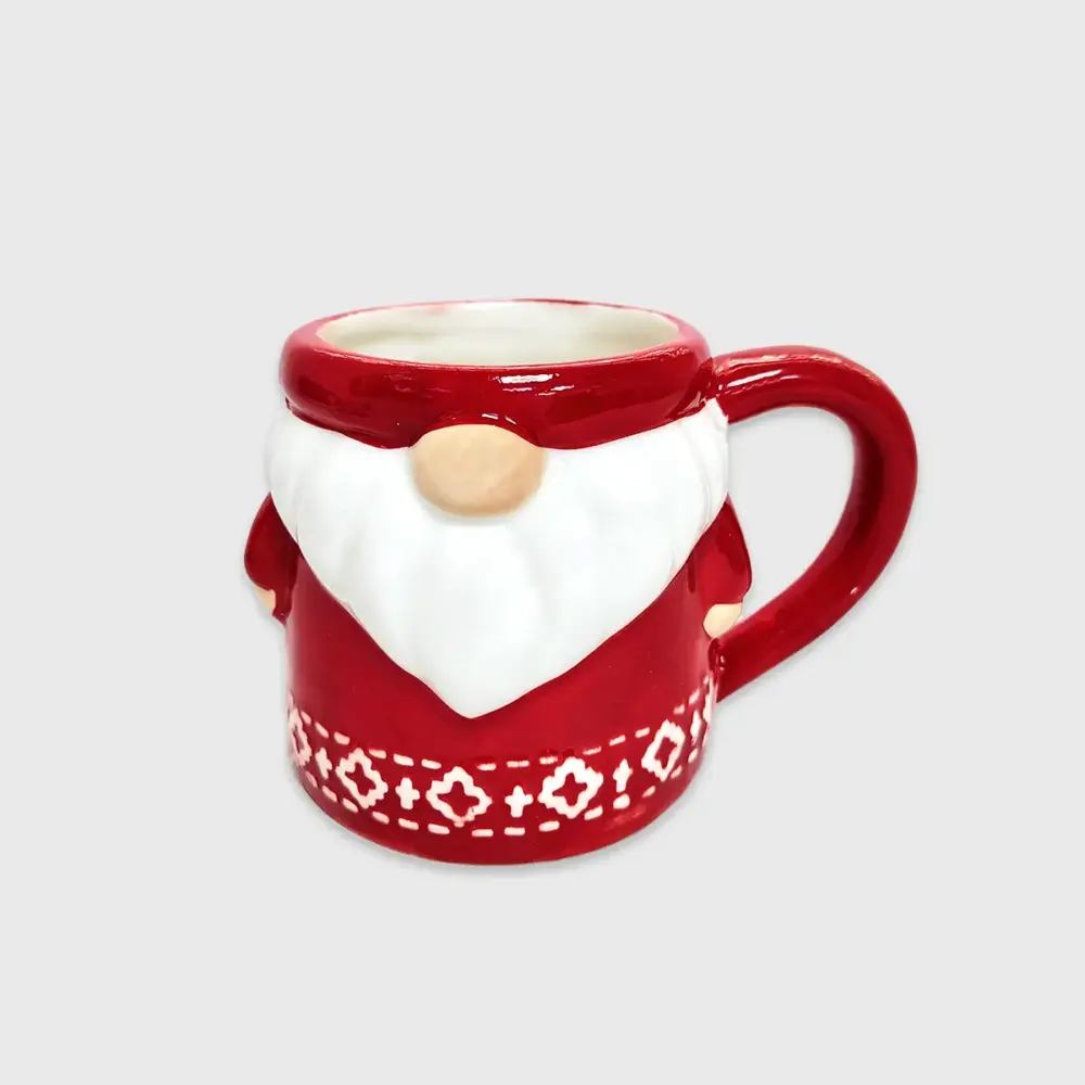 Taza Navideña de Cerámica Santa Claus 500 ml Modatelas