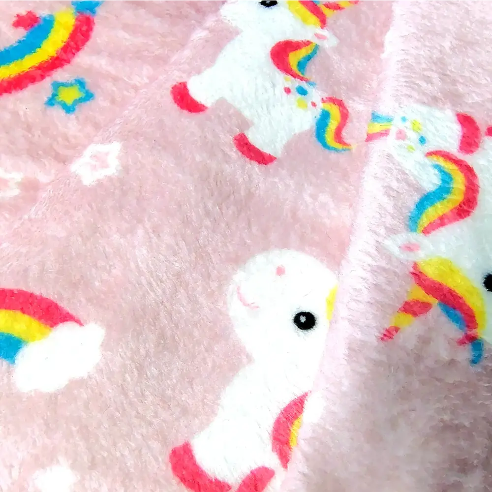 Set de Cobija con Peluche de Unicornio | Manta Mágica Infantil Suave Modatelas 2