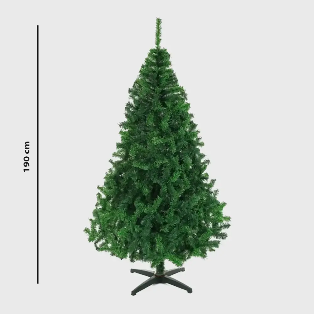 Árbol de Navidad Artificial Verde Modatelas 190 cm - Fácil Armado 2