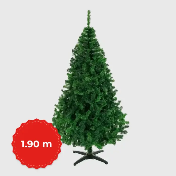 Árbol de Navidad Artificial Fantasy 1.90 m – Armado Fácil, Estilo Realista y Duradero modatelas