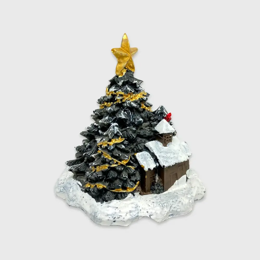 Mini Adorno Navideño Árbol de Navidad Modatelas 1