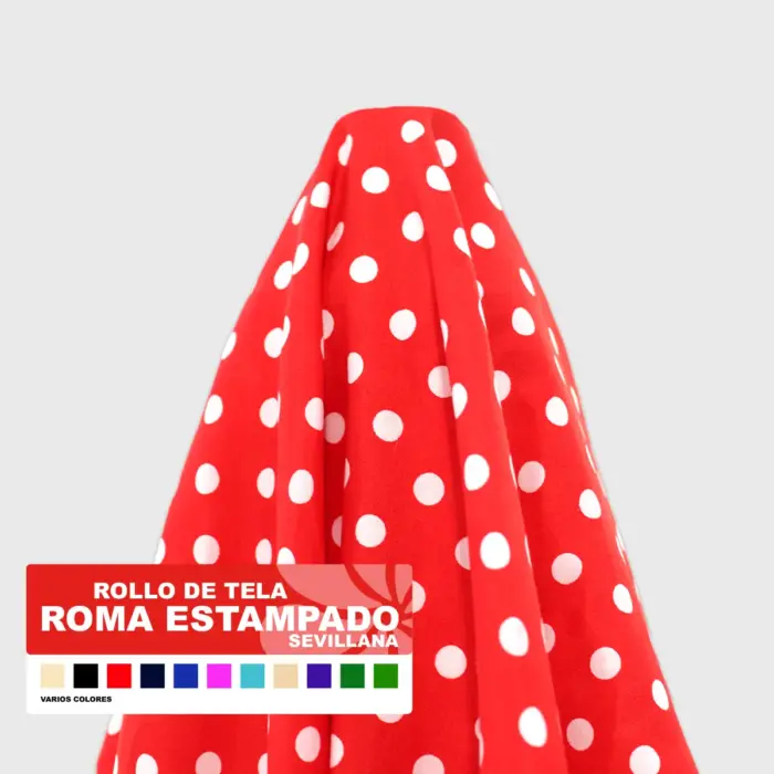 Rollo de tela Romana Estampado Sevillana Modatelas