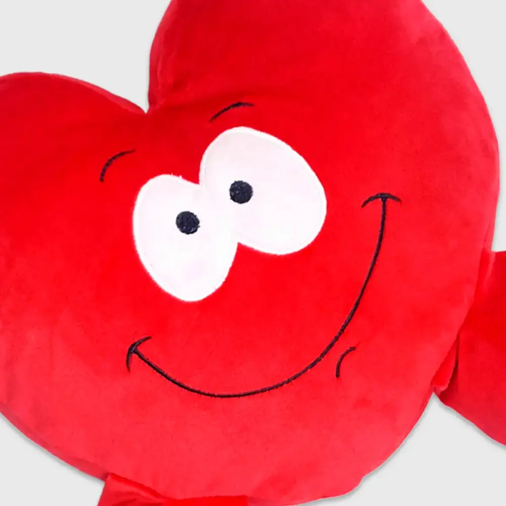 Cojín en Forma de Corazón con Patitas – Regalo Ideal para San Valentín