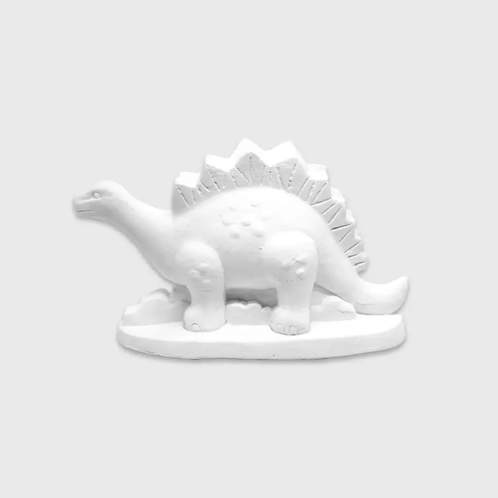 Dinosaurio de Cerámica para Pintar - Set de 6 Piezas, 7.5 cm, Ideal para Niños