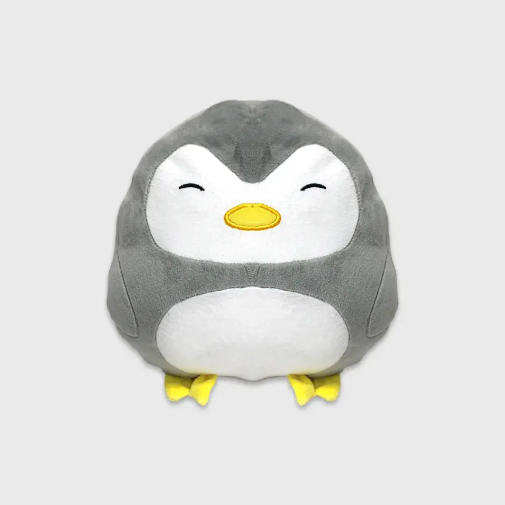 Peluche de pingüino gris Modatelas