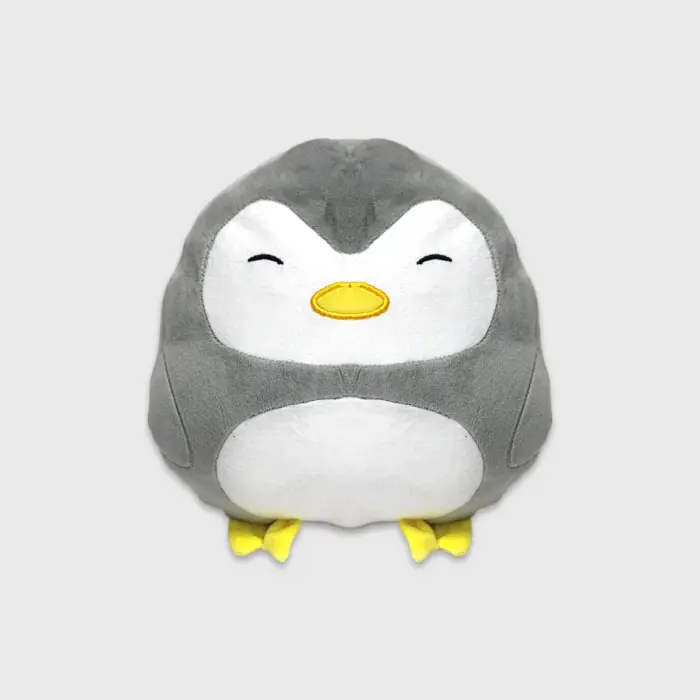 Peluche de pingüino gris Modatelas