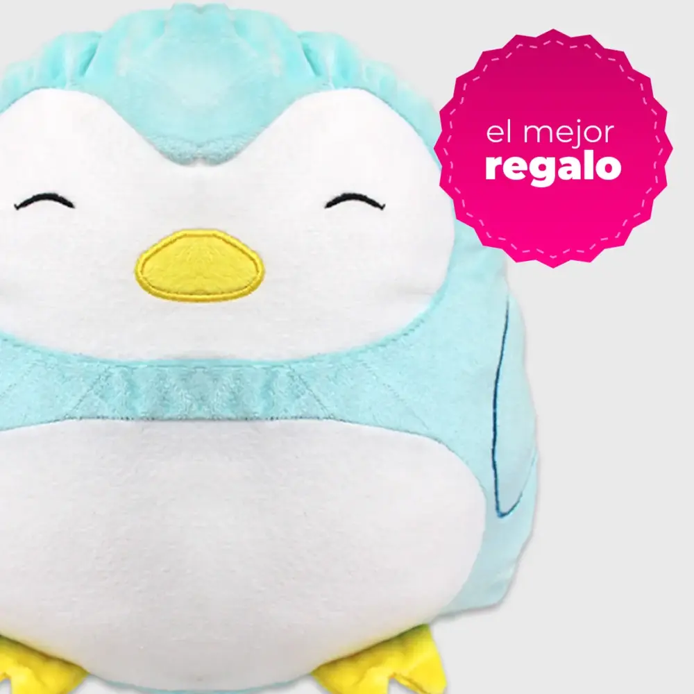 Peluche de pingüino Menta Modatelas