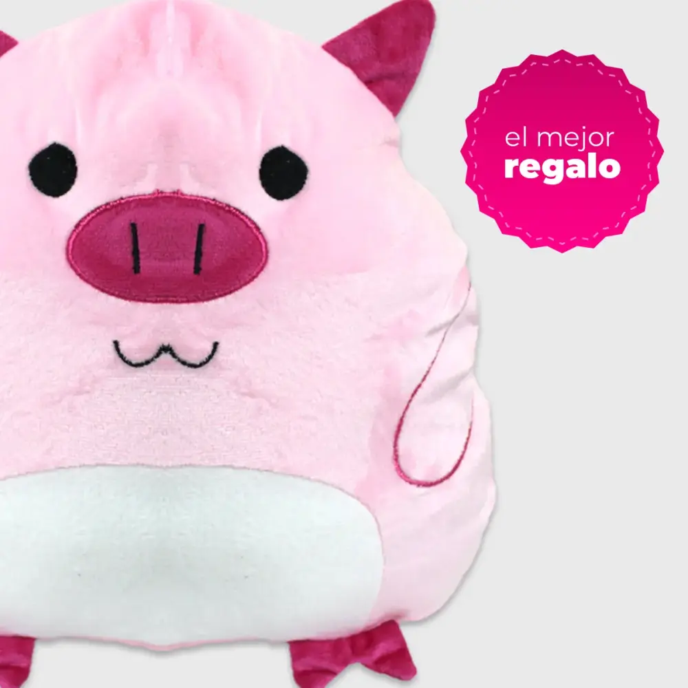 Peluche de cerdito Rosa Modatelas