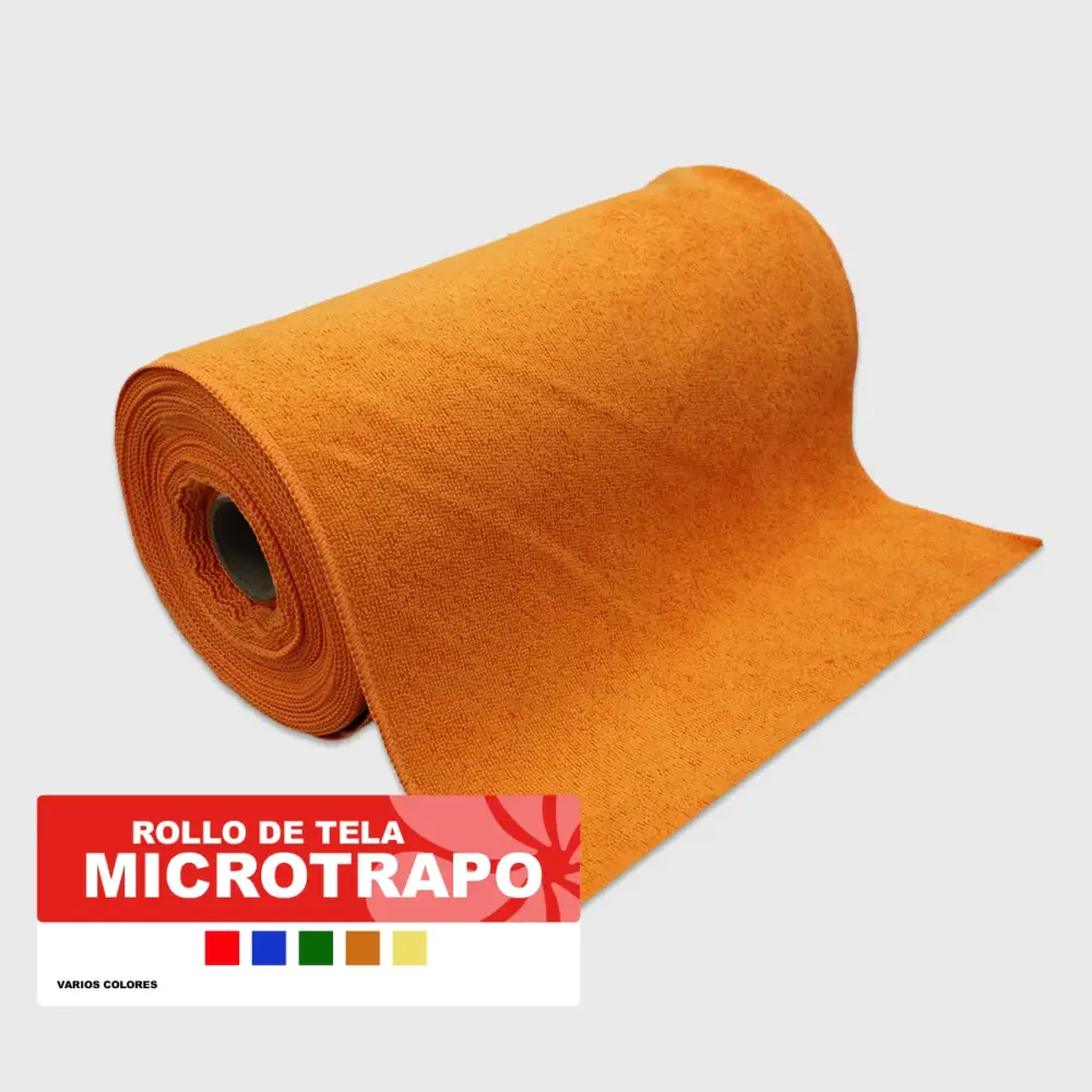 Rollo de tela Microtrapo Varios colores Modatelas