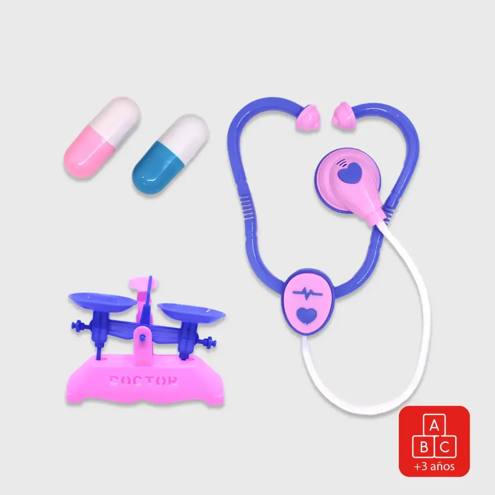 Juguete Doctor para Niños - Set de 4 Piezas Divertidas y Educativas - Imagen 2