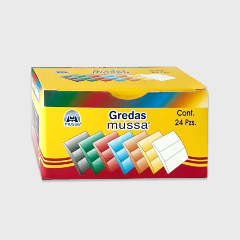 Caja de 24 Gredas Mussa - Varios Colores Modatelas