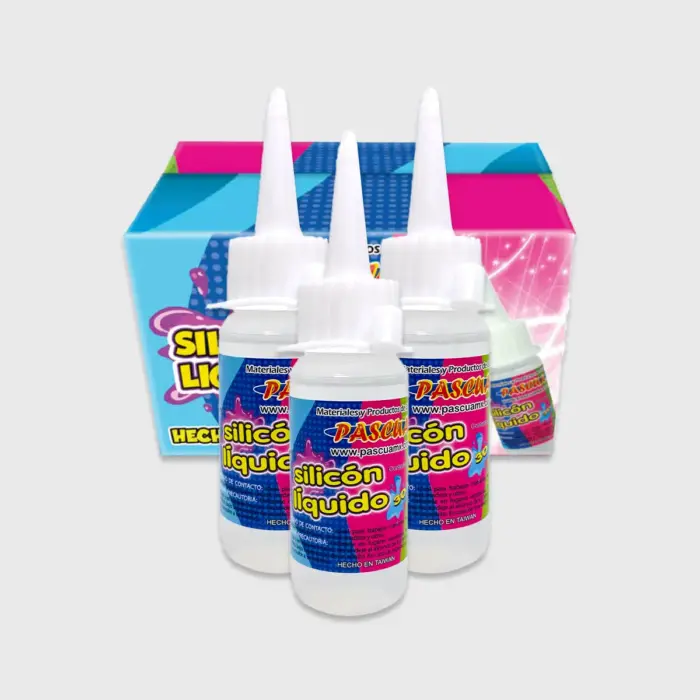 Silicón Líquido Pascua 30 ml - Adhesivo de Secado Rápido - (Caja de 24 Piezas) Modatelas