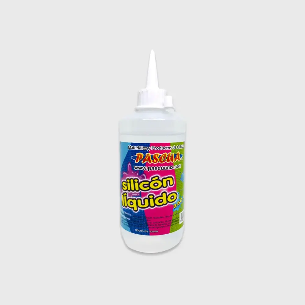 Silicón Líquido Pascua 250 ml - Adhesivo de Secado Rápido (Caja de 12 Piezas) Modatelas 2