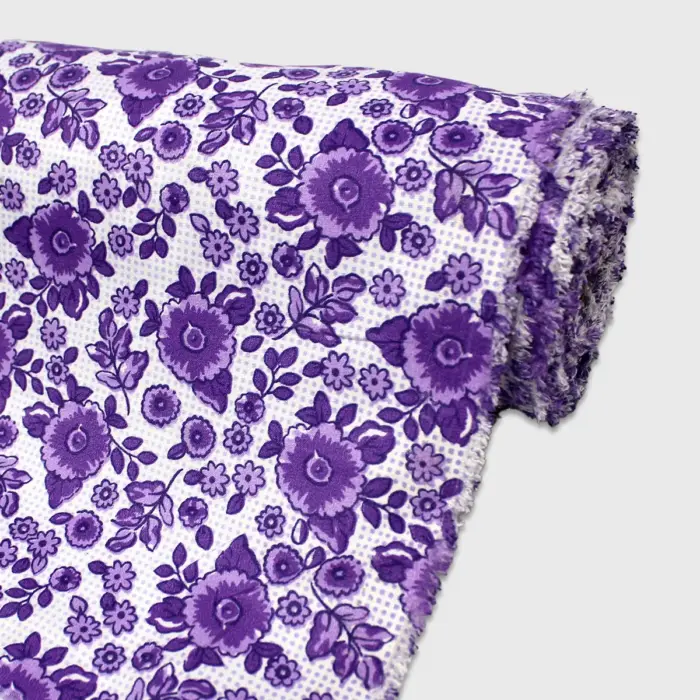Tela Roma Estampada Flores Silvestres Modatelas