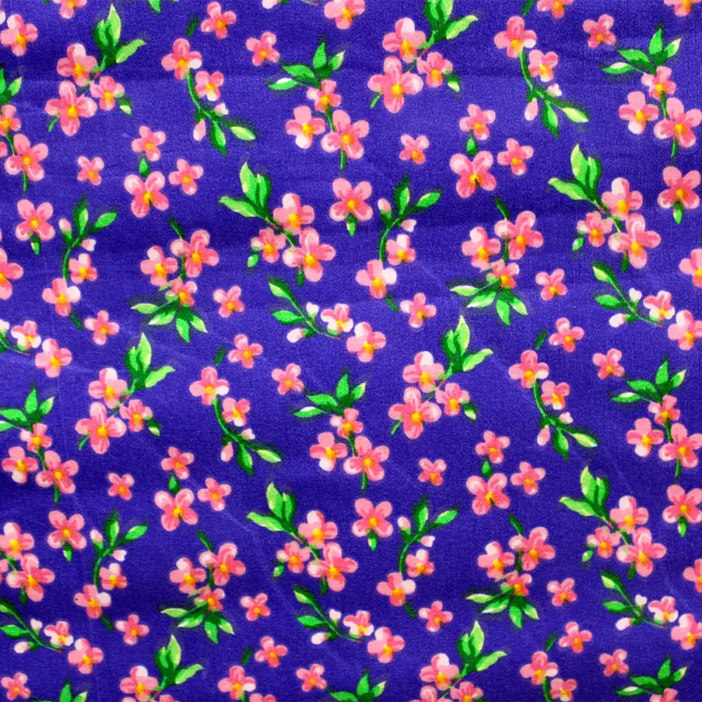 Tela Roma Estampada Flores Elegancia Modatelas
