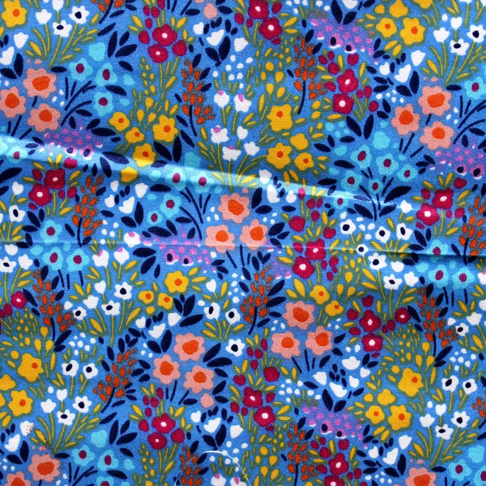Tela Roma Estampada Mar de Recuerdos Florales Modatelas
