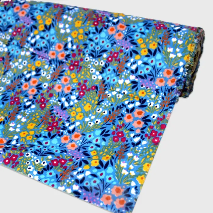 Tela Roma Estampada Mar de Recuerdos Florales Modatelas
