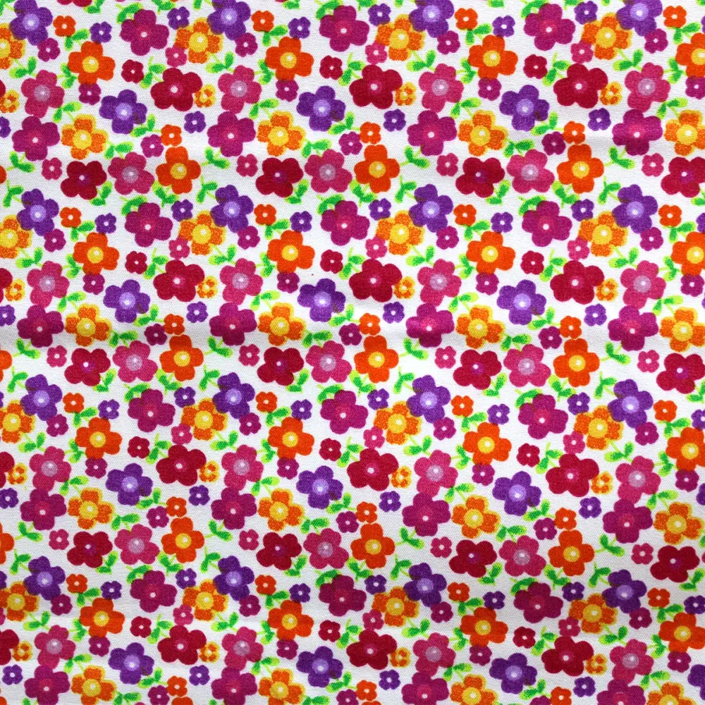 Roma Estampada Flores de Cereal Espolvoreadas Modatelas
