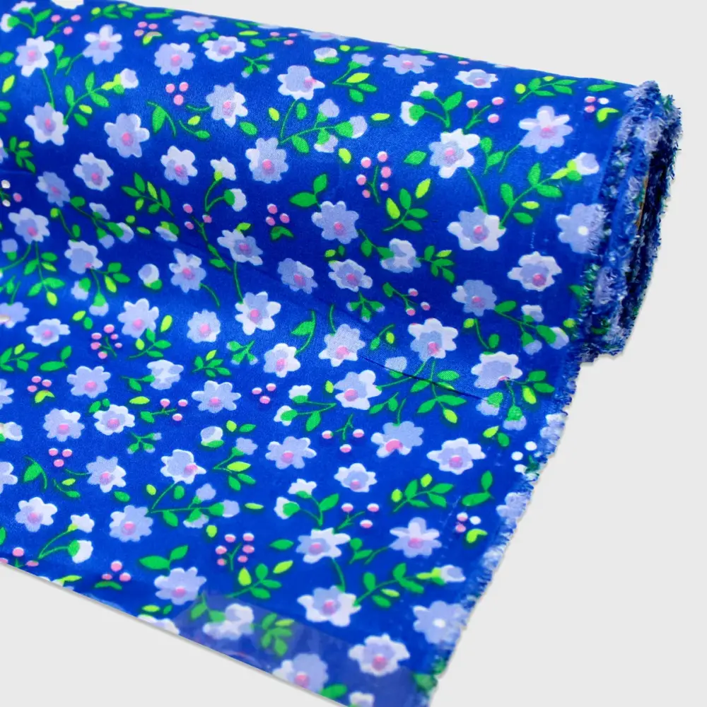 Tela Roma Estampada Mar de Primavera Modatelas