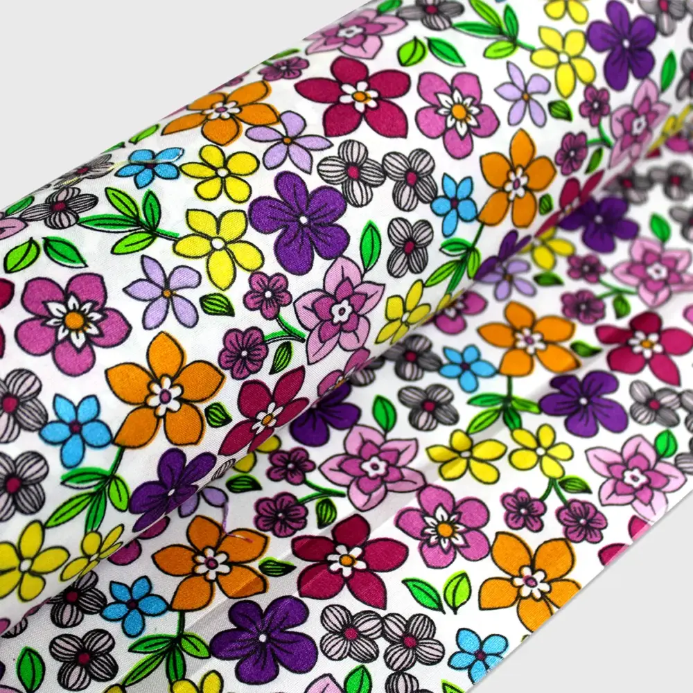 Tela Roma Estampada Pétalos de Primavera Modatelas