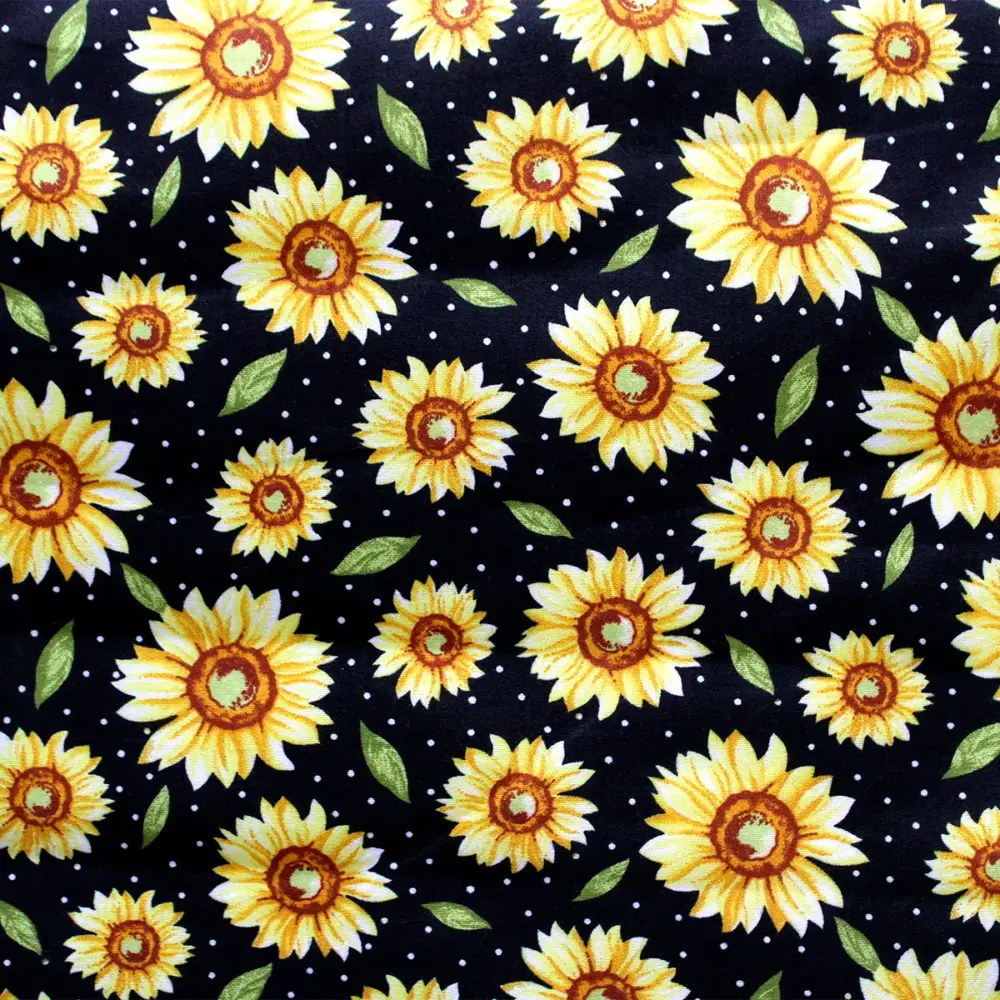 Tela Algodón Candy Flores Bellas Hechas Margaritas Modatelas