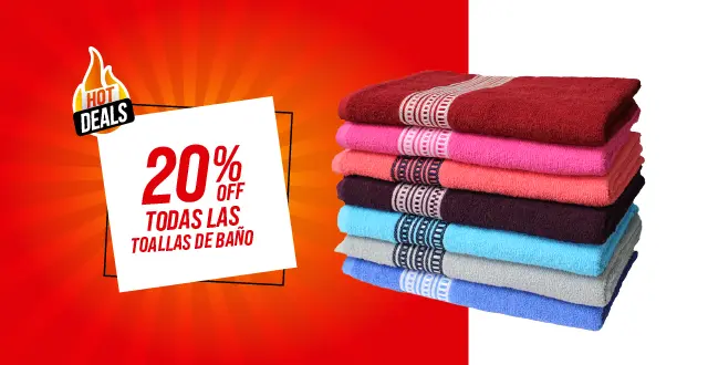 toallas para baño modatelas