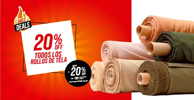 Telas Hot Sale 2025 modatelas promocion