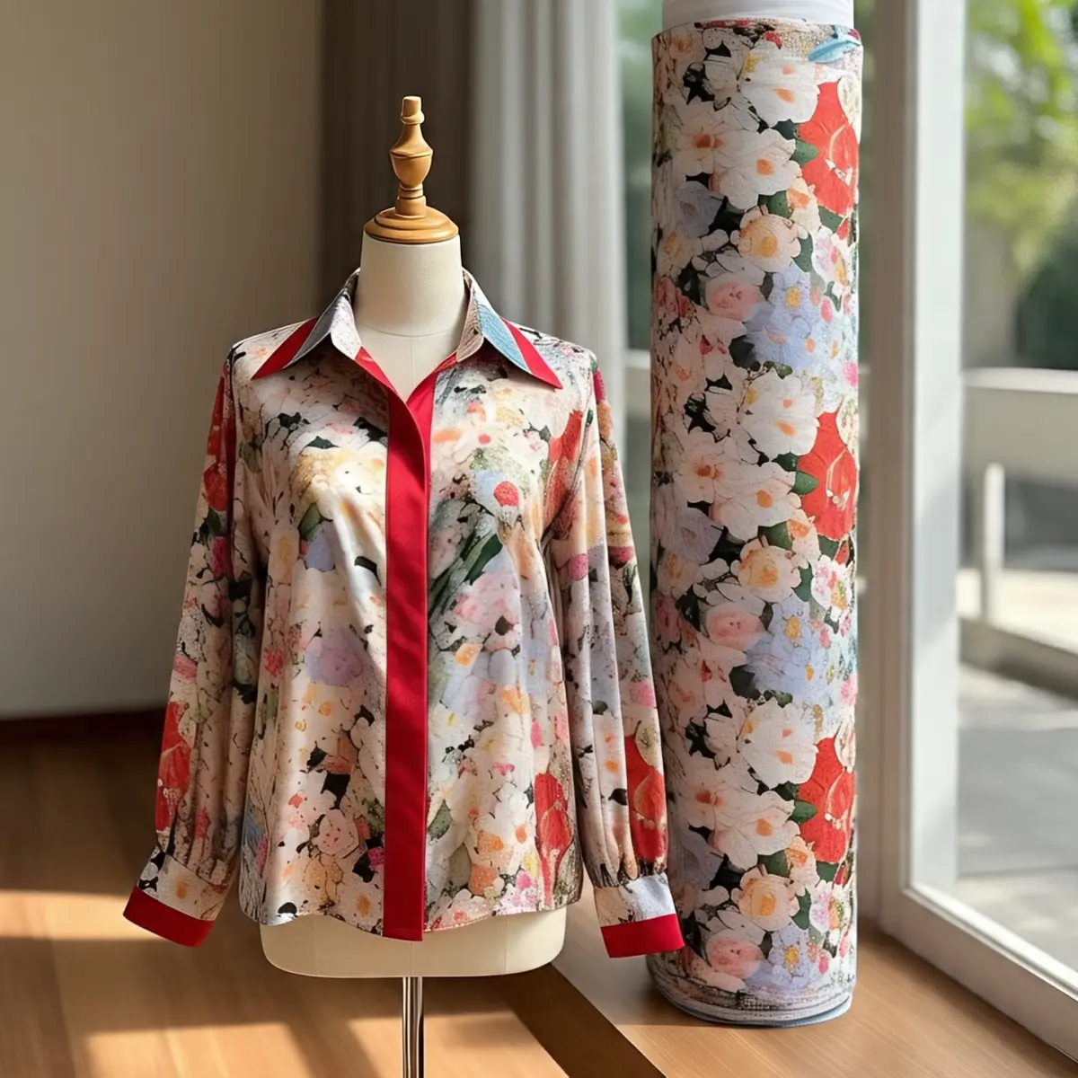 telas estampadas de flores modatelas precio por metro