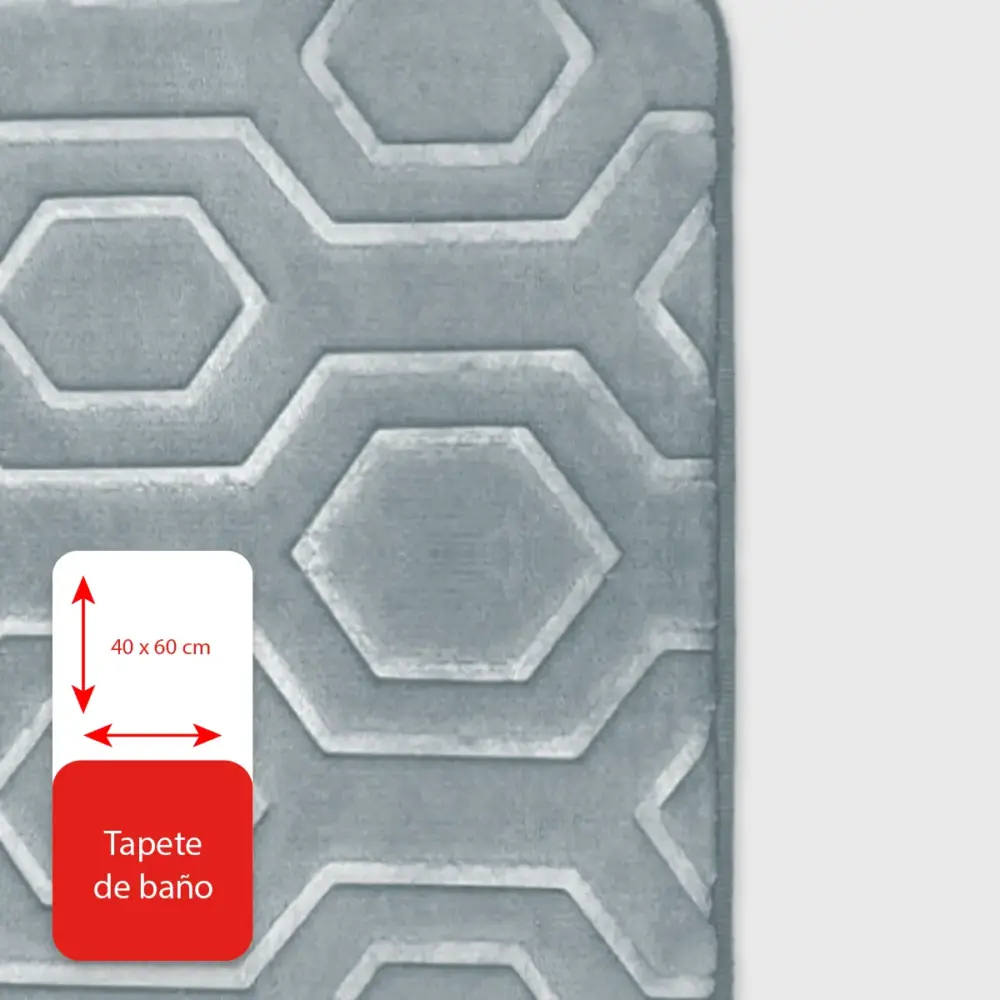 Tapete de Espuma Relieve Geométrico Modatelas