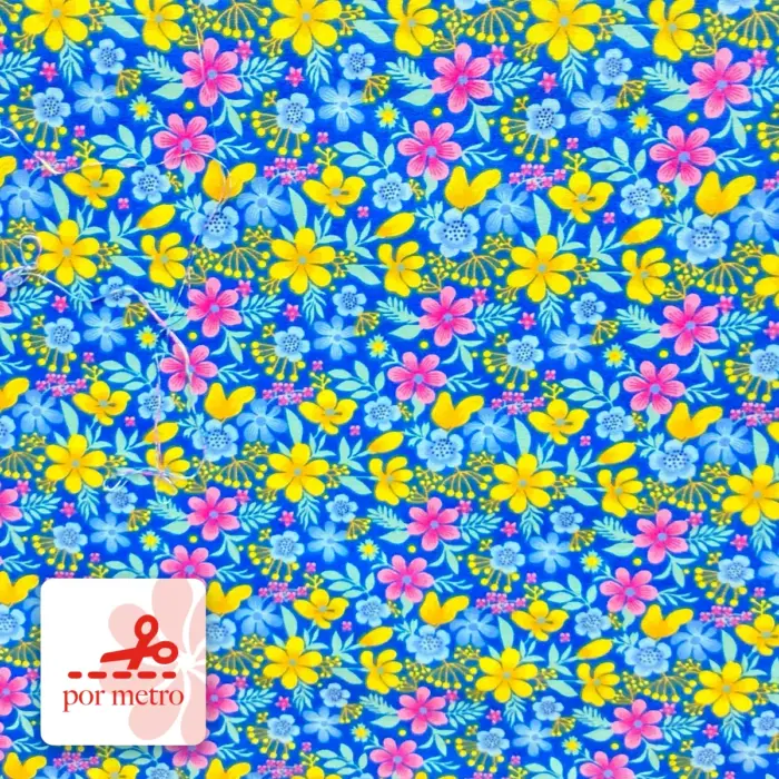 Tela Roma Estampada Jardín Botánico Precio Por Metro Modatelas