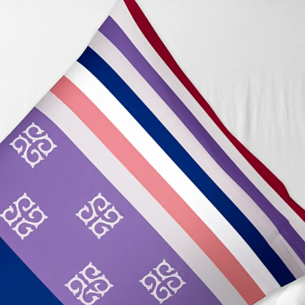 Juego de Fundas para almohada Rayas Modatelas 3