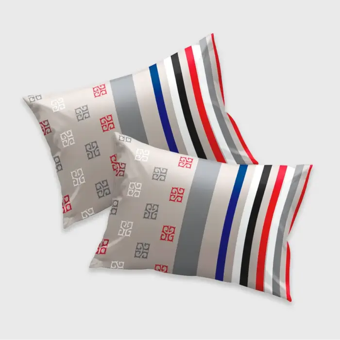 Juego de Dos Fundas para Almohada Líneas Modatelas