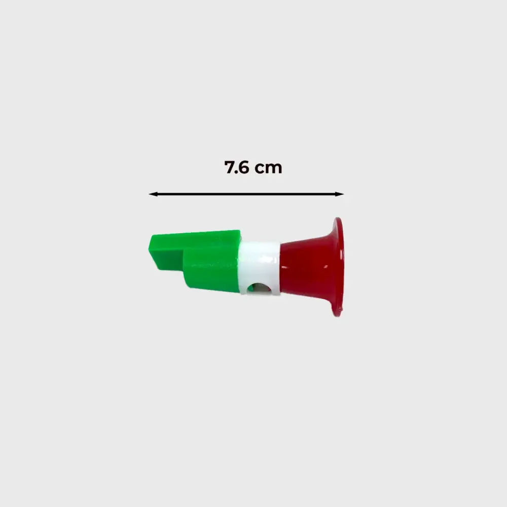 Silbato Tricolor Patrio (6 piezas) – Ideal para Fiestas Mexicanas Modatelas 3