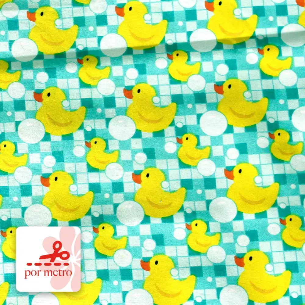 Tela Algodón Candy Infantil Lago de fantasía por metro Modatelas