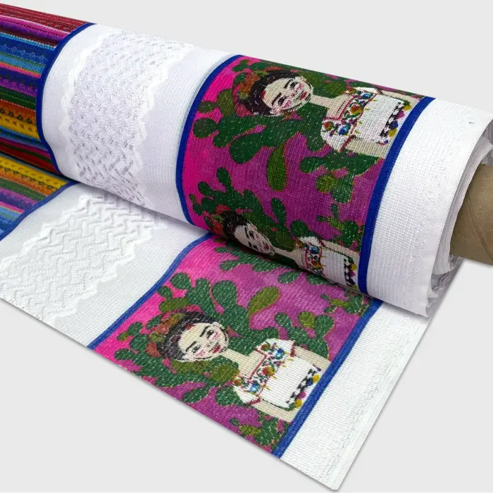 Tela Sevillana Patria Frida Mestiza 150 cm ancho - Rollo 30 m Modatelas