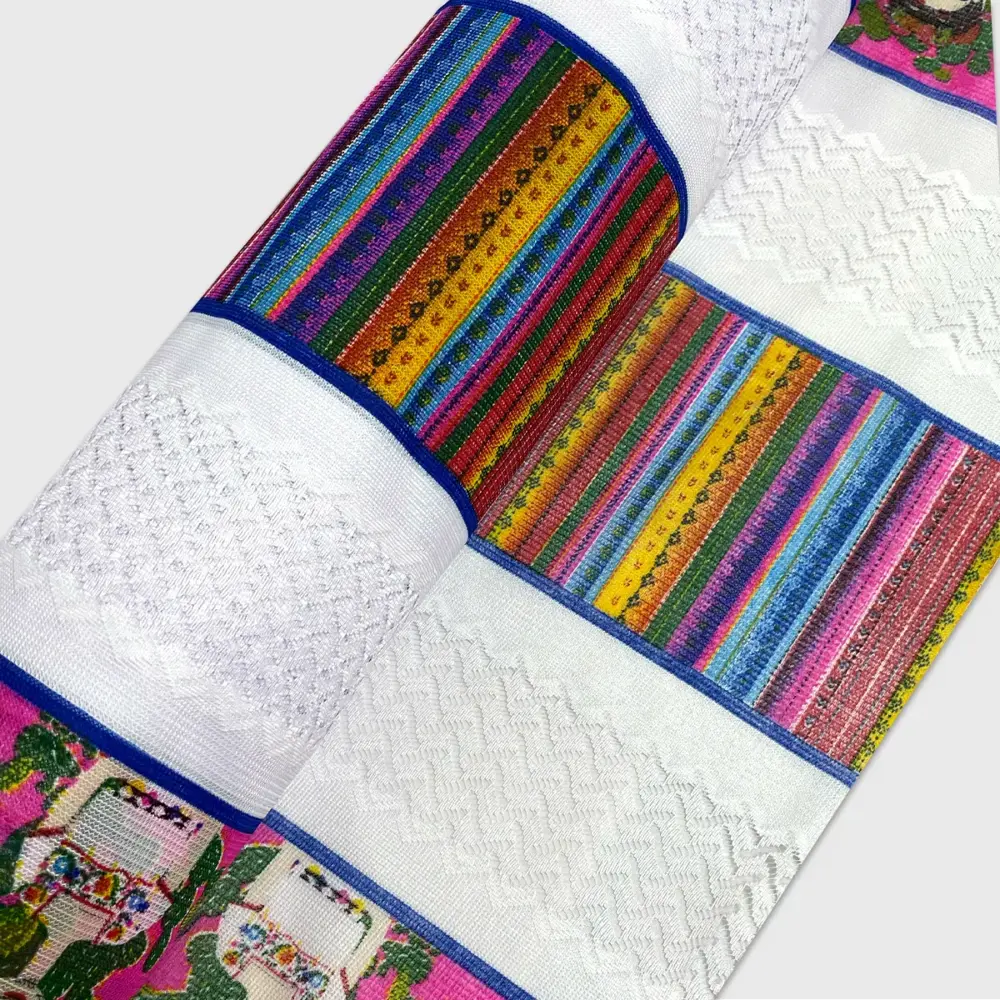 Tela Sevillana Patria Frida Mestiza 150 cm ancho - Rollo 30 m Modatelas 4
