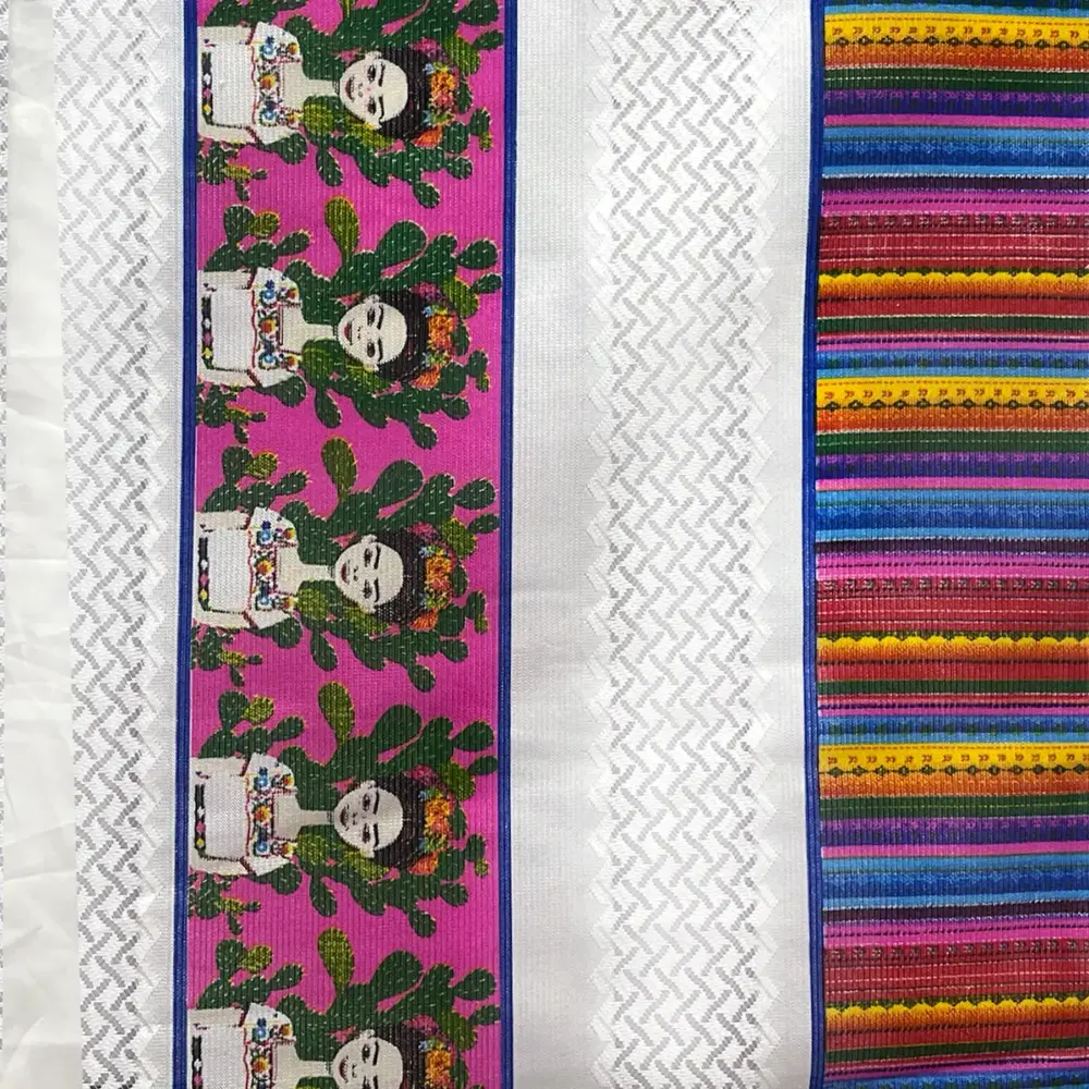 Tela Sevillana Patria Frida Mestiza 150 cm ancho - Rollo 30 m Modatelas 5