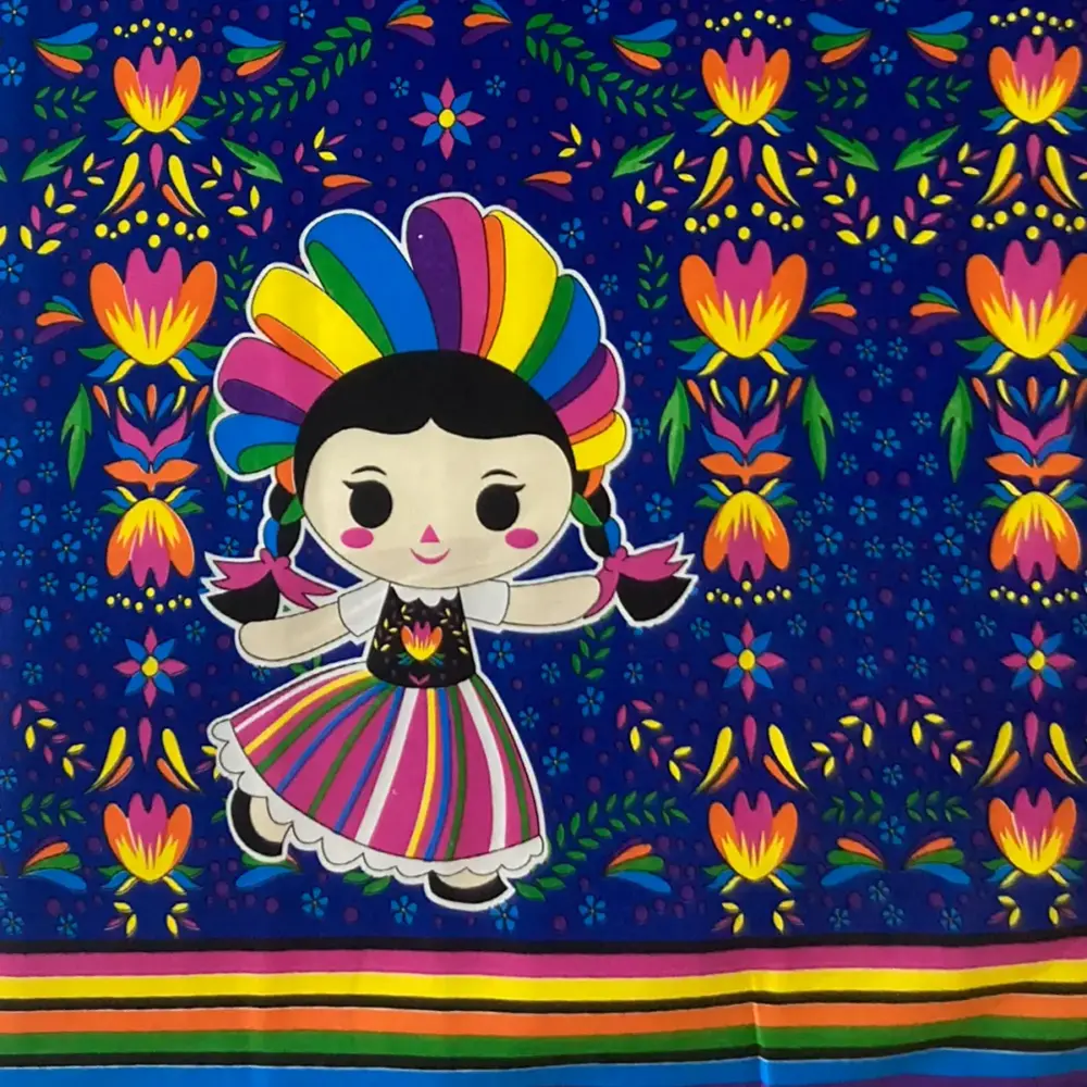 Tela Minimatt Patrio Lele y el Jardín Mágico 150 cm ancho - Rollo 30 m Modatelas 3