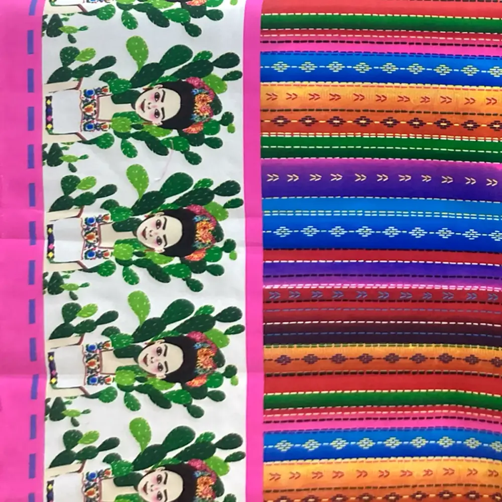 Tela Minimatt Patrio Frida Mestiza 150 cm ancho - Rollo 30 m Modatelas 3