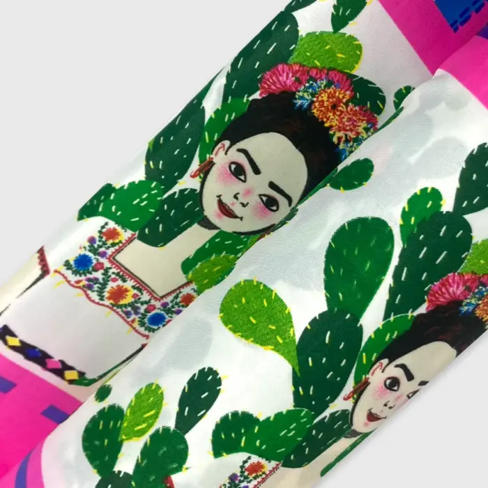 Tela Minimatt Patrio Frida Mestiza 150 cm ancho - Rollo 30 m Modatelas