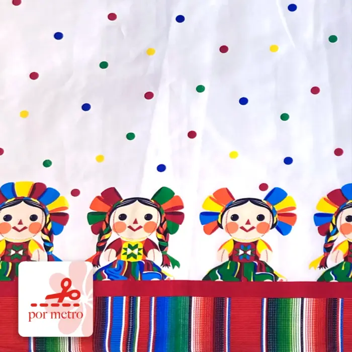 Tela Minimatt Patrio Lele de la Mar 150 cm ancho precio por metro Modatelas