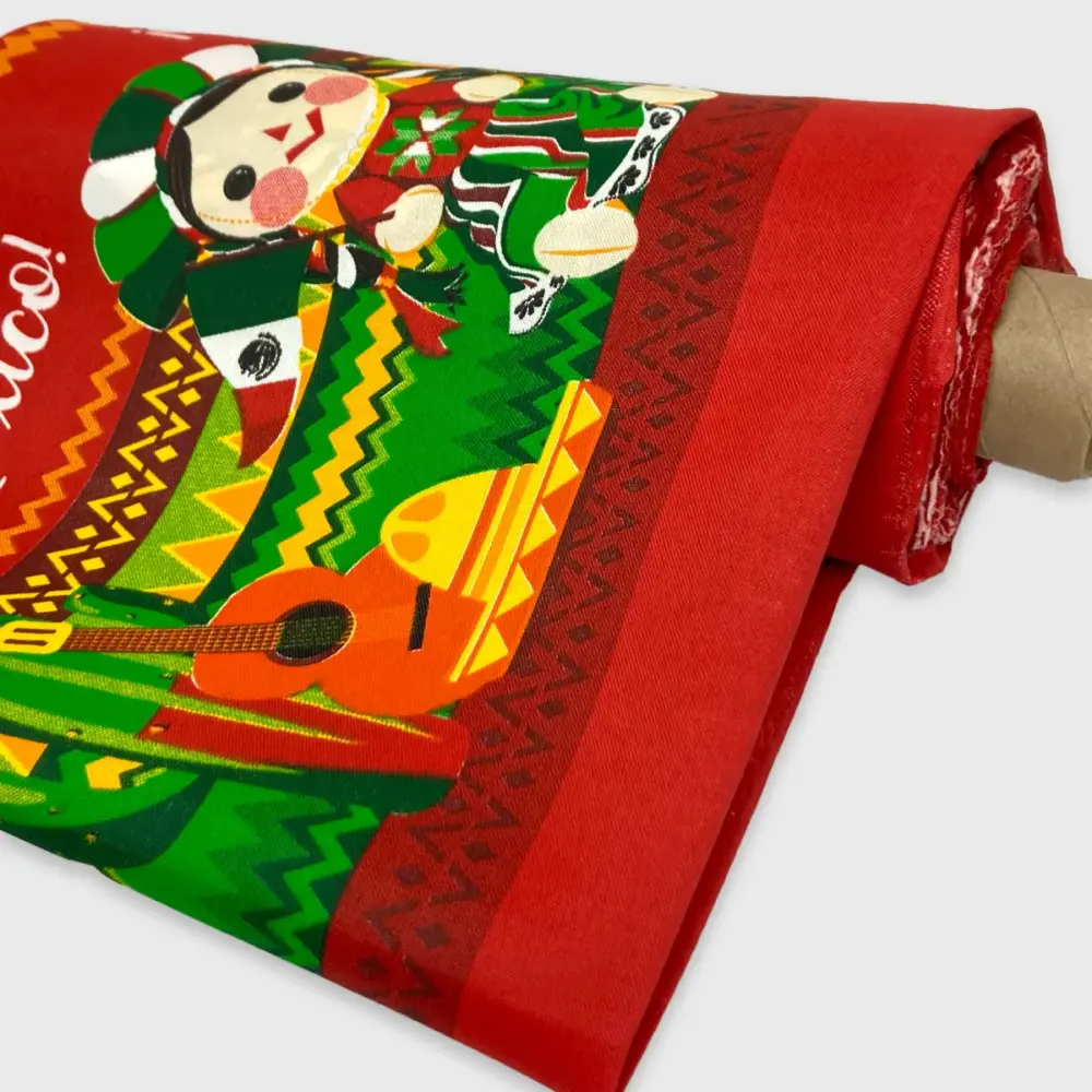 Tela Minimatt Patrio Fiesta de la Lele 150 cm ancho - Rollo 30 m Modatelas 2