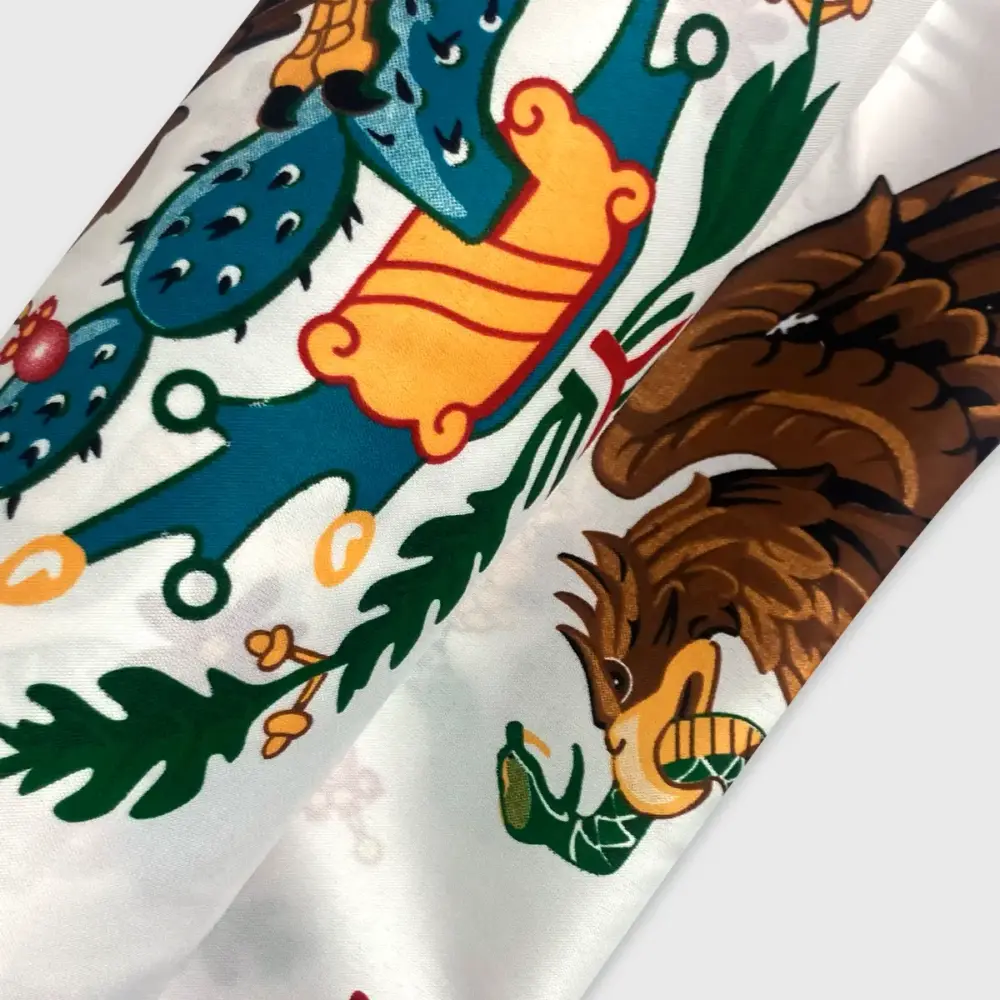 Tela Minimatt Patrio México en el Corazón 150 cm ancho - Rollo 30 m Modatelas